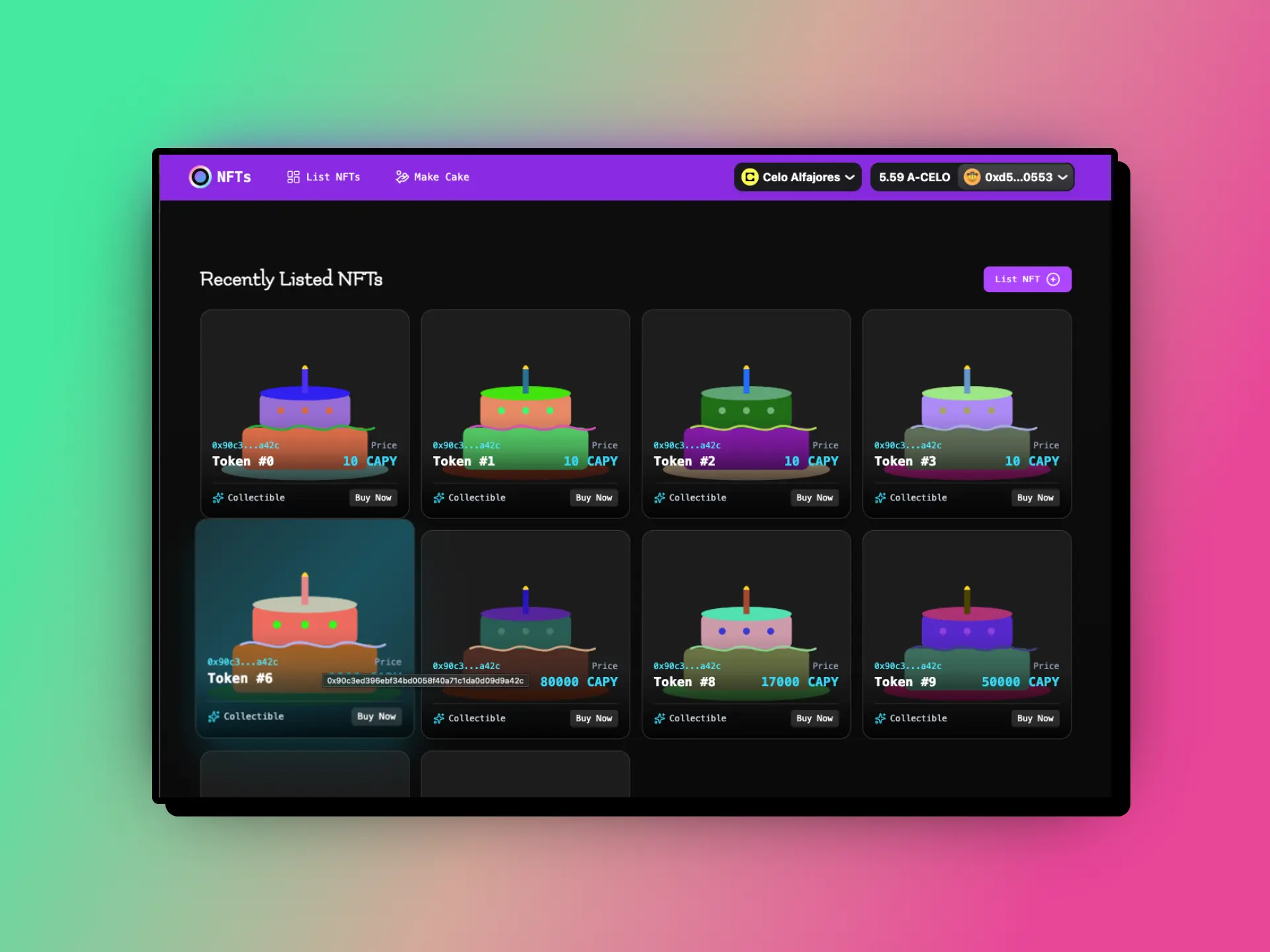 NFT Marketplace